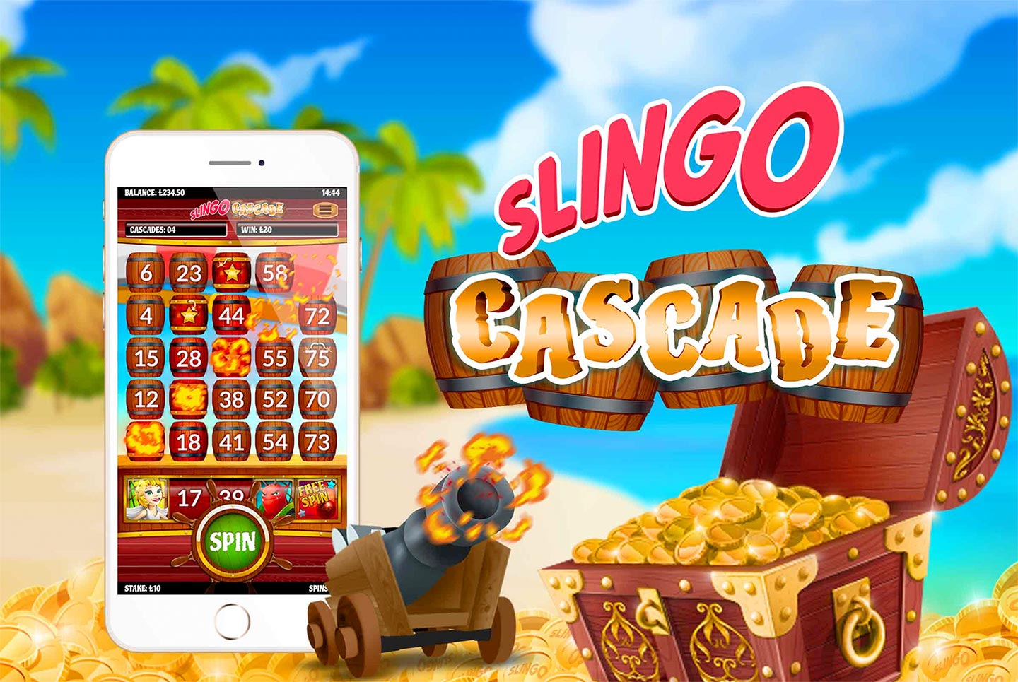 Slingo Cascade