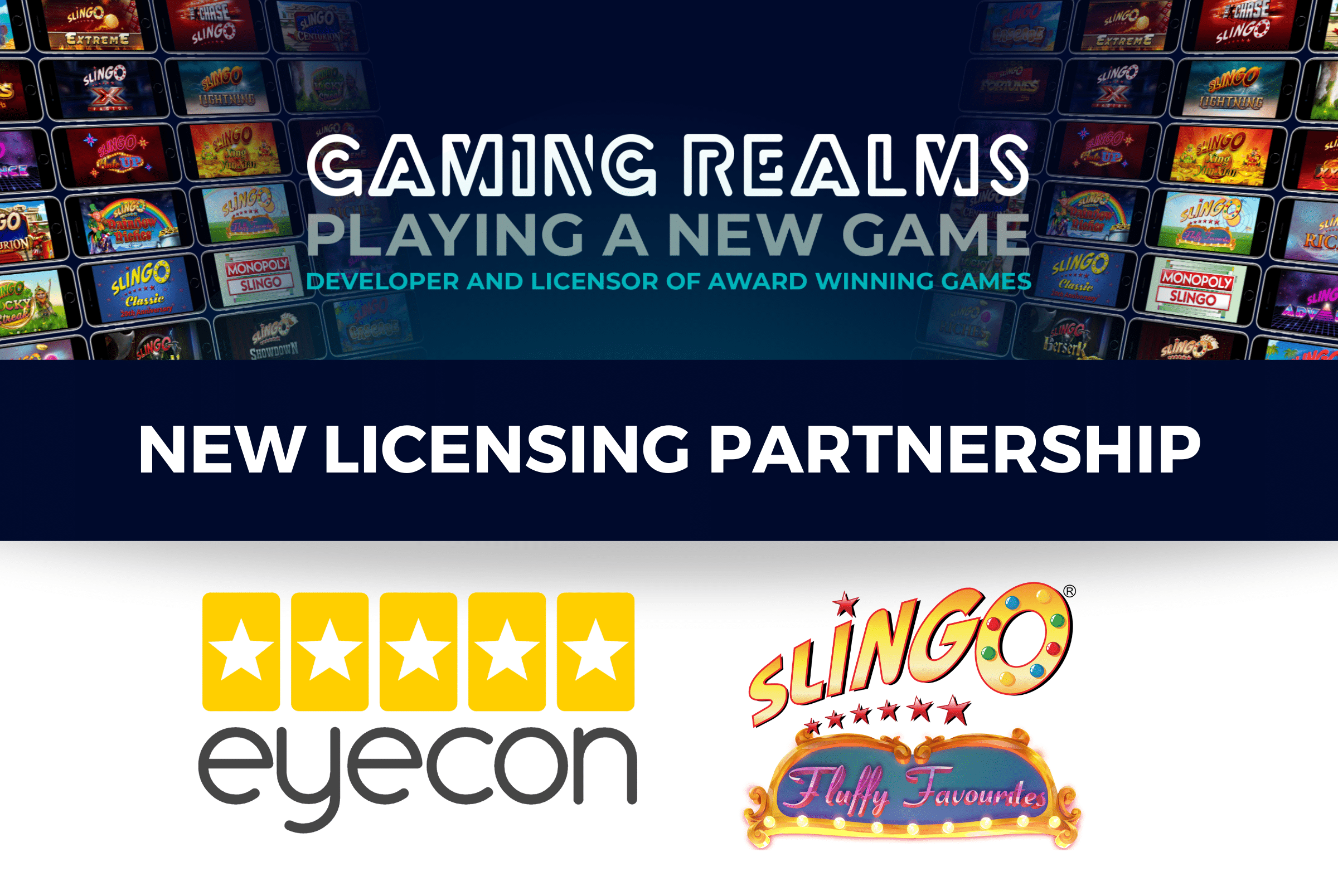 Slingo Originals teams up with an Eyecon-ic brand